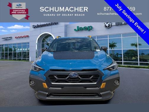Geyser Blue 2024 Subaru Crosstrek Wilderness