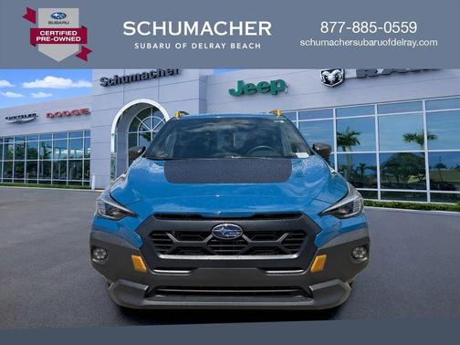 Geyser Blue 2024 Subaru Crosstrek Wilderness