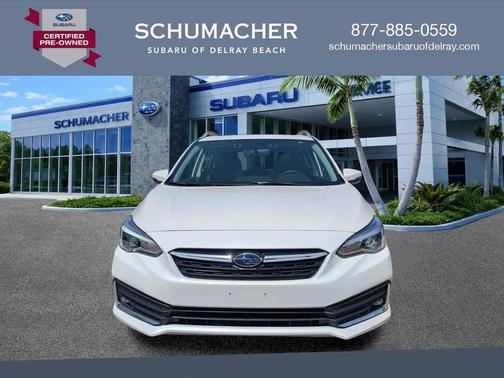 Crystal White Pearl 2023 Subaru Impreza Limited