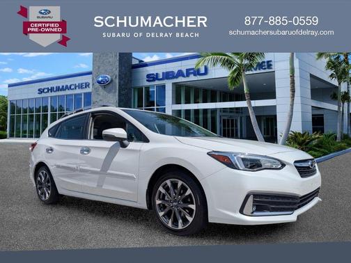 Crystal White Pearl 2023 Subaru Impreza Limited