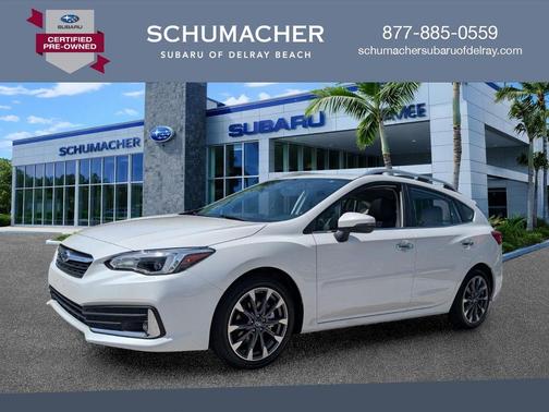 Crystal White Pearl 2023 Subaru Impreza Limited