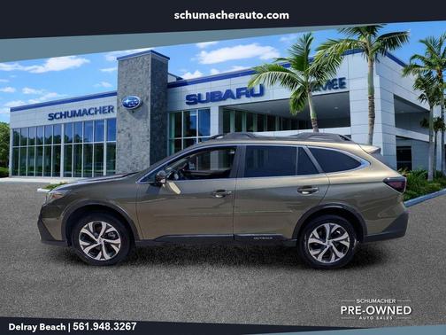 Autumn Green Metallic 2022 Subaru Outback Limited