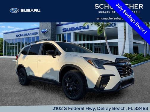 Crystal White Pearl 2026 Subaru Ascent Onyx Edition Touring