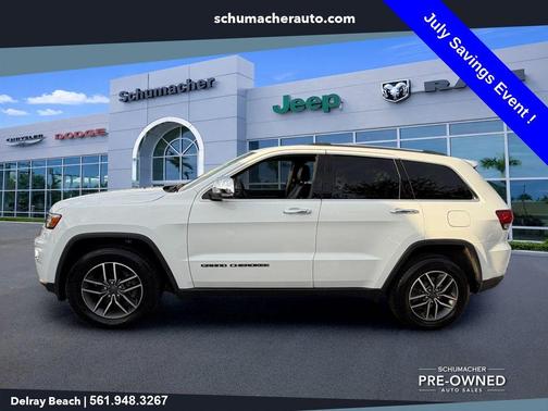 Bright White Clearcoat 2020 Jeep Grand Cherokee Limited