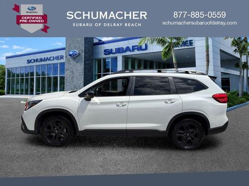 Crystal White Pearl 2024 Subaru Ascent Onyx Edition