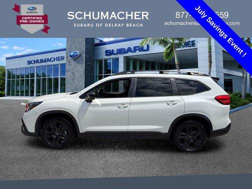 Crystal White Pearl 2024 Subaru Ascent Onyx Edition