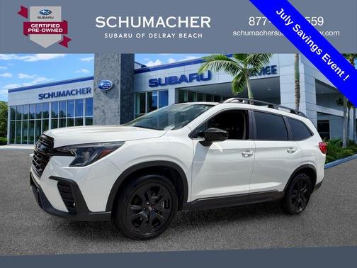 Crystal White Pearl 2024 Subaru Ascent Onyx Edition