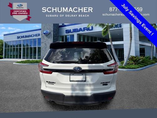 Crystal White Pearl 2024 Subaru Ascent Onyx Edition