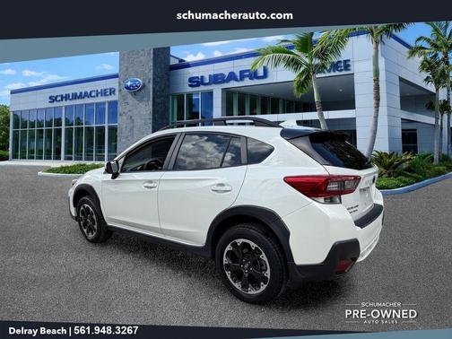 Crystal White Pearl 2023 Subaru Crosstrek Premium