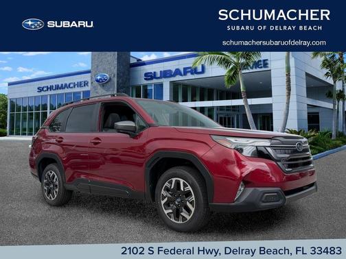 Crimson Red Pearl 2026 Subaru Forester Premium