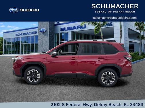 Crimson Red Pearl 2026 Subaru Forester Premium