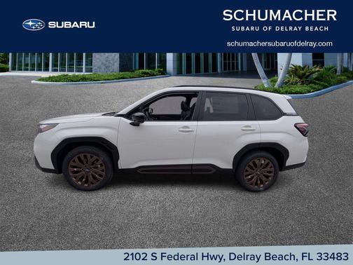 Crystal White Pearl 2026 Subaru Forester Sport