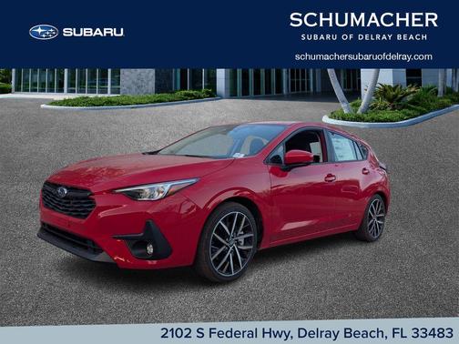 Pure Red 2026 Subaru Impreza Sport