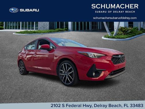 Pure Red 2026 Subaru Impreza Sport