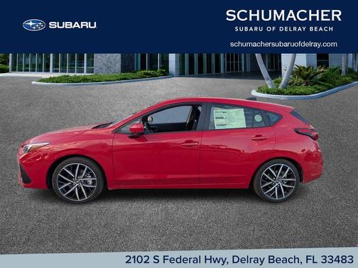 Pure Red 2026 Subaru Impreza Sport