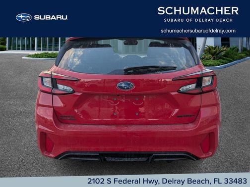 Pure Red 2026 Subaru Impreza Sport