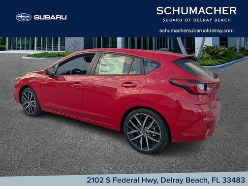 Pure Red 2026 Subaru Impreza Sport