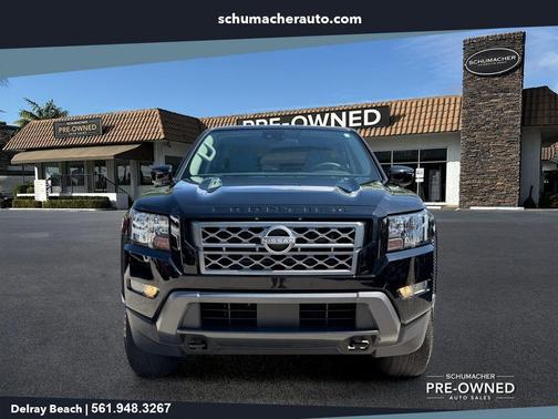 Black 2022 Nissan Frontier SV