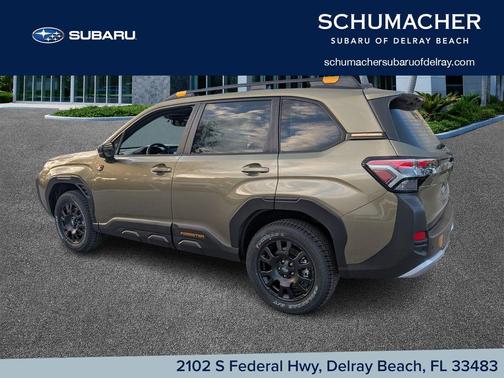 Autumn Green Metallic 2026 Subaru Forester Wilderness