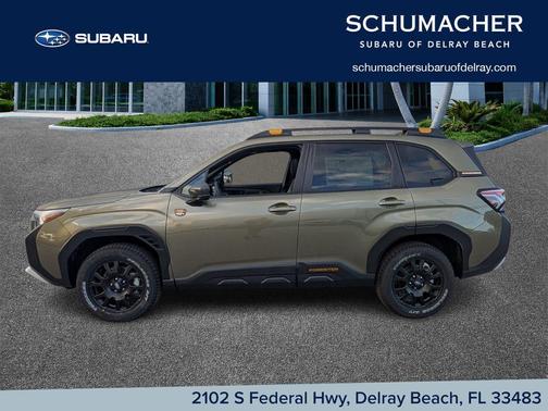 Autumn Green Metallic 2026 Subaru Forester Wilderness
