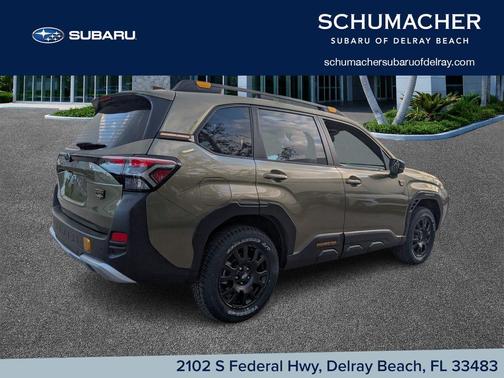 Autumn Green Metallic 2026 Subaru Forester Wilderness