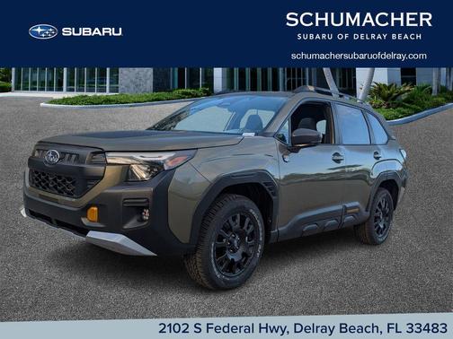 Autumn Green Metallic 2026 Subaru Forester Wilderness