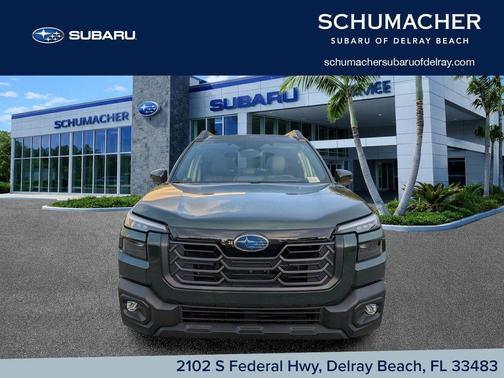 Deep Emerald Green 2026 Subaru Outback Touring XT