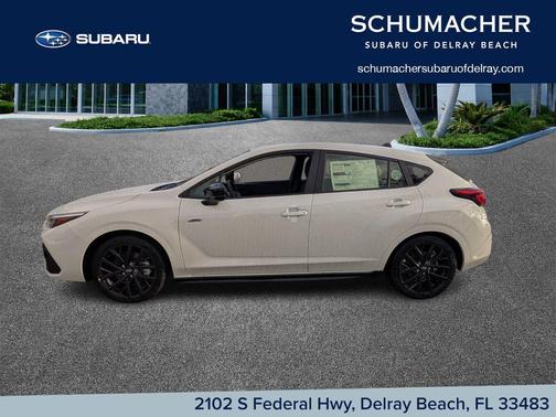Crystal White Pearl 2026 Subaru Impreza RS