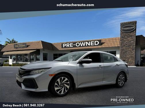 Silver 2019 Honda Civic LX