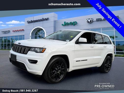 Bright White Clearcoat 2019 Jeep Grand Cherokee Altitude