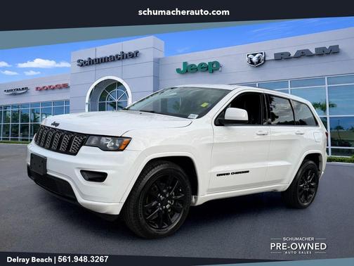 Bright White Clearcoat 2019 Jeep Grand Cherokee Altitude