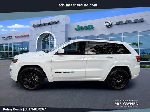 Bright White Clearcoat 2019 Jeep Grand Cherokee Altitude