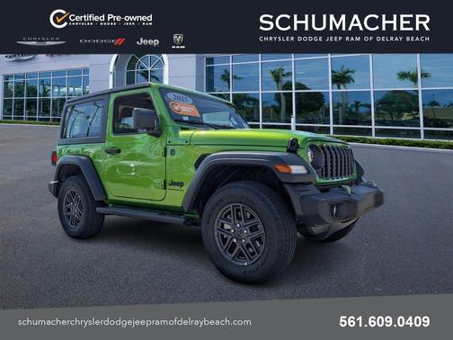 Mojito! Clearcoat 2025 Jeep Wrangler Sport