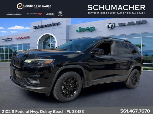 Diamond Black 2023 Jeep Cherokee Altitude Lux