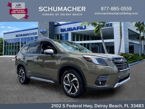 Autumn Green Metallic 2023 Subaru Forester Touring
