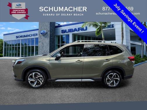 Autumn Green Metallic 2023 Subaru Forester Touring