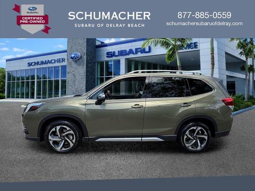 Autumn Green Metallic 2023 Subaru Forester Touring