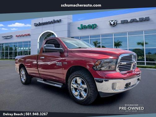 Deep Cherry Red Crystal Pearlcoat 2015 RAM 1500 Big Horn