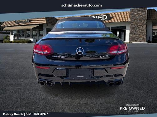 Black 2021 Mercedes-Benz AMG C 43 Base 4MATIC