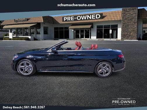 Black 2021 Mercedes-Benz AMG C 43 Base 4MATIC