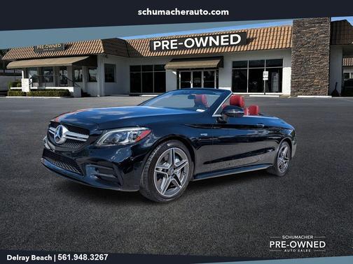 Black 2021 Mercedes-Benz AMG C 43 Base 4MATIC