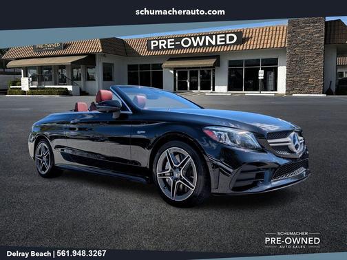 Black 2021 Mercedes-Benz AMG C 43 Base 4MATIC
