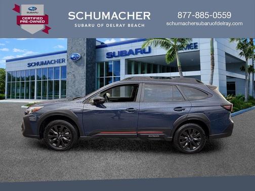 Cosmic Blue Pearl 2024 Subaru Outback Onyx Edition XT