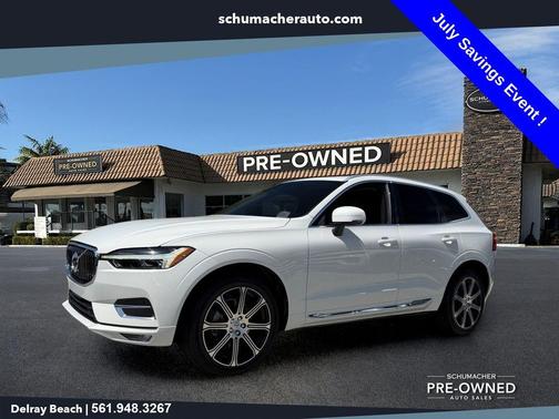 Ice White 2021 Volvo XC60 T5 Inscription