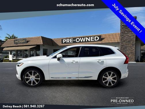 Ice White 2021 Volvo XC60 T5 Inscription
