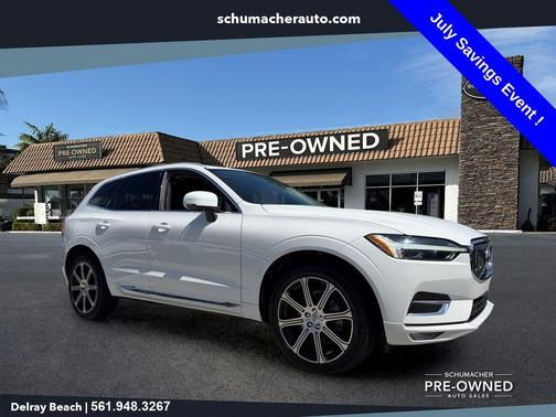 Ice White 2021 Volvo XC60 T5 Inscription