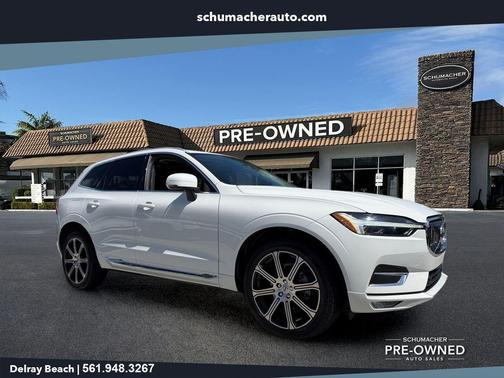 Ice White 2021 Volvo XC60 T5 Inscription