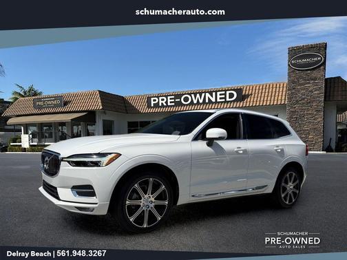 Ice White 2021 Volvo XC60 T5 Inscription