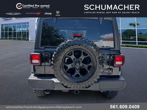 Black Clearcoat 2023 Jeep Wrangler Sport