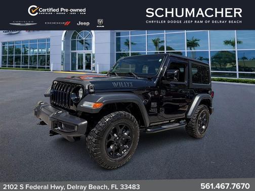 Black Clearcoat 2023 Jeep Wrangler Sport